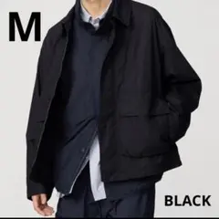 【新品】ユニクロC 2025 コットンショートブルゾン ブラック M