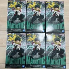ヒロアカ　フィギュア　MAXIMATIC　緑谷出久　デク　6個セット