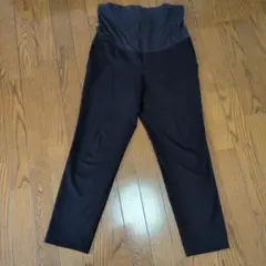 UNIQLO スマートアンクルマタニティパンツ ネイビーM