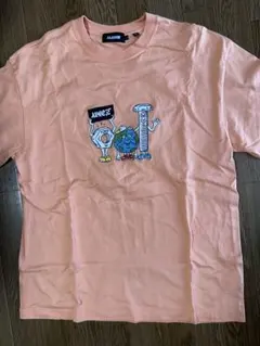 XLARGE オレンジ Tシャツ キャラクター　Lサイズ