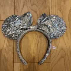 ミニーマウス風スパンコールヘアバンド