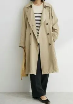 ショコラフィネローブ オーバートレンチコート ベージュ Ｆ