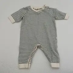 baby gap ストライプロンパース 0-3ヶ月