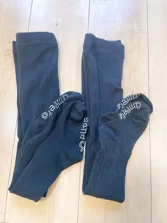 ブラックキッズタイツ 滑り止め付き