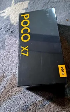 POCO X7 ブラック 8GB 256GB新品 プラスチック包装のまま