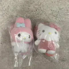 サンリオキャラクターズ カラフルカラビナマスコットチャーム　 キティ マイメロ