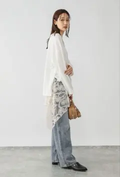 GLOBAL WORK マルチレースベルトビスチェ