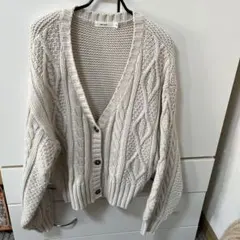 niko and ... アイボリー カーディガン