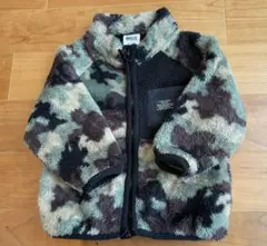 BREEZE 迷彩柄 フリースジャケット 90