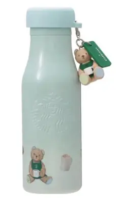 Starbucks スタバ ジェラピケ チャーム付き ミントグリーン