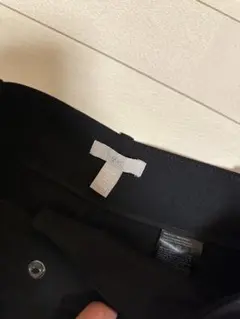 ブラック Mサイズ スラックス　パンツ　ワイドパンツ