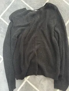 UNIQLO 3Dメッシュクルーネックセーター　レディースL