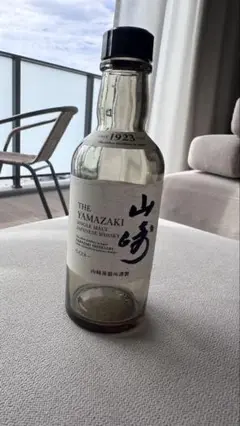 山崎ウイスキー 空き瓶 180ml