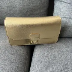 ZARA ゴールドカラー ショルダーバッグ 新品のサムネイル