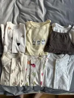 新生児　ロンパース　カバーオール　60〜70 春夏 まとめ売り