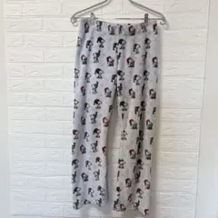 PEANUTS [S] スヌーピー フリースルームウェア リラックス パンツ