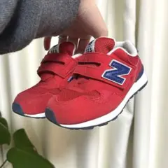 New Balance 313 レッド/ネイビー スニーカー16.5cm