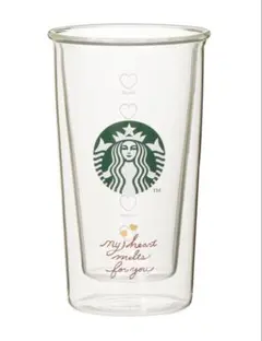 スターバックス　バレンタイン　ダブルウォールグラス　マグチョコレート　マグカップ