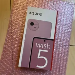 AQUOS wish5 ピンク 新品未使用 SHARP AQUOS wish5 | 格安SIM/格安スマホのIIJmio