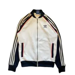 アディダスオリジナルス　トラックジャケット トレフォイル　紺　白　赤　Mサイズ