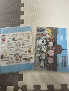 スヌーピーA5クリアファイル　2枚セット　新品