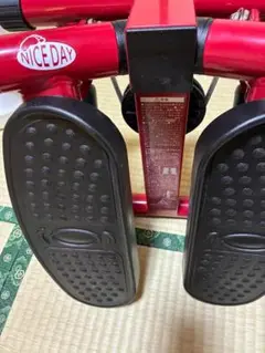 ショップジャパン ナイスデイ 健康ステッパー　コンパクト 赤　NICE-WS5
