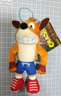 （中古未使用）希少 1999年クラッシュバンディクーキーホルダー 中古未使用）希少 1999年クラッシュバンディクーキーホルダー
