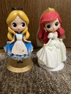 Qposket ディズニープリンセス 2体セット