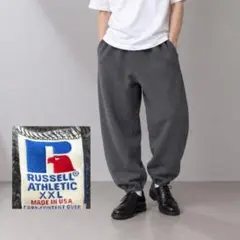 90s USA製 RUSSEL ATHLETIC スウェットパンツ 極太 2XL