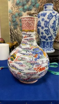 中国陶磁器 明萬歴赤絵 水差しB - メルカリ
