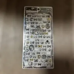 KAMIO リボン　ジュエルプチドロップ　シール　ブラック