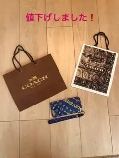 COACH コーチ 紙袋2点セット