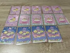 サンエックスユニバース　あつめてカードコレクション　しっぽず　１４枚セット