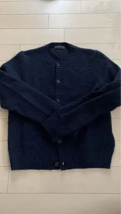 24AW PRADA カーディガン ネイビー サイズ46のサムネイル
