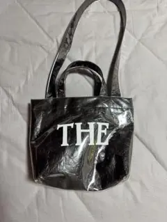 THE WEEKEND HOTEL PVCバッグ ブラッ2wayショルダーバッグ
