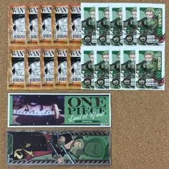 ONEPIECE ゾロ イマジンウォンテッド20枚＆ロングシール2枚セット