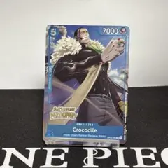 ワンピースカード 英語 プロモ クロコダイル リーダー 初版 1st ワンピースカード 英語 プロモ クロコダイル リーダー 初版 1st