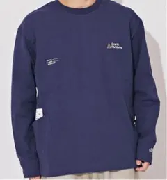 B.C STOCK ベーセーストック　キャリーポケット ロング Tシャツ