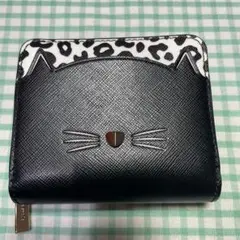 kate spade new york 財布 コンパクトウォレット　猫 kate spade new york 財布 コンパクトウォレット 猫 ウィスカー