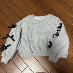 pairmanon coeur リボン　トレーナー