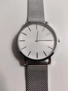 SKAGEN 腕時計 SKW6442 シルバー 2025年12月に電池交換済