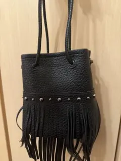 moussy フレンジ ショルダーバッグ