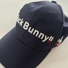 美品　ゴルフ　JACK BUNNY‼︎ 　ウサギ刺繍　サイズ調整可能　キャップ