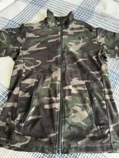 The North Face カモフラージュ フルジップ トレーナー　迷彩