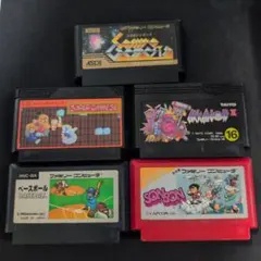 ファミコン ソフト 5本セット まとめ売り