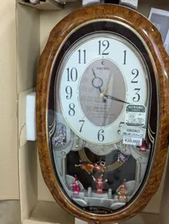 まるさん。SEIKO 電波からくり掛時計 RE562G - メルカリ