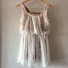 INGNI 花柄 ノースリーブ チュニックのサムネイル