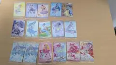 プリキュア　ウエハース　カード　16枚