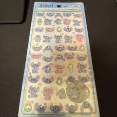ディズニー【ボンボンドロップシールミニ　スティッチ】