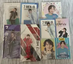 B&ZAI 矢花黎 アクスタ プロカ ステッカー 缶バッジ 9点まとめ売り